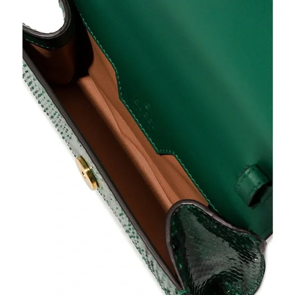 GUCCI MINI DIANA PYTHON BAG - Picture 9 of 12